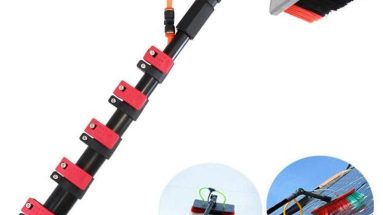 Achieve Sparkling Clean Windows: Review of the 9m Telescopic Window Cleaning Set