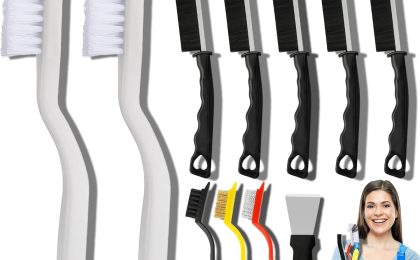 Transform Your Cleaning Routine: The Ultimate 11-Piece Crevice Brush Set