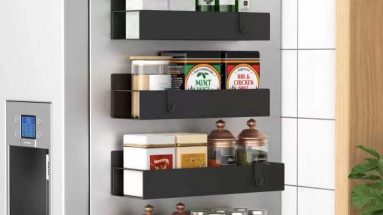 Transform Your Kitchen: Review of the 4 Pack Magnetic Spice Storage Rack Organizer