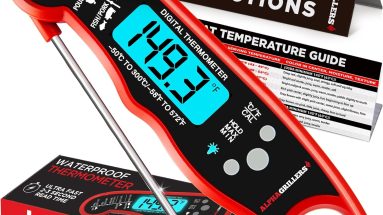 Sizzle Perfectly Every Time: Alpha Grillers Digital Meat Thermometer Review