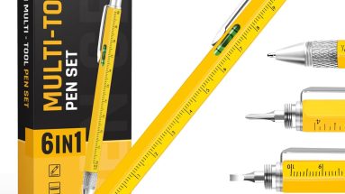 The Ultimate 6-in-1 Multitool Pen: Perfect Gift for Dads Who Have Everything!