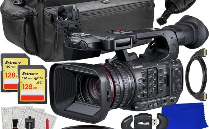 Unleash Your Creativity: Ultimaxx Essential Canon XF605 UHD 4K HDR Camcorder Bundle Review