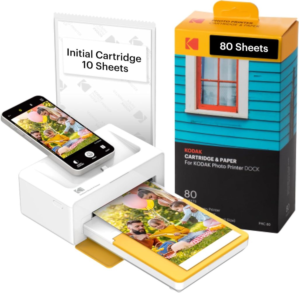 Capture Memories Instantly: KODAK Dock Plus 4PASS Printer Review