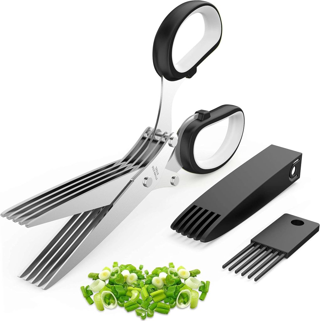 Effortless Herb Cutting: The 2025 Upgraded Herb Scissors You Need!