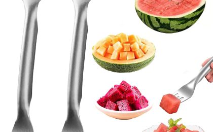 Slice & Serve: The Ultimate 2-in-1 Watermelon Cutter!