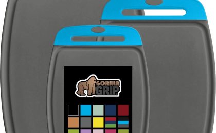 Slice with Confidence: GORILLA GRIP 100% BPA-Free Kitchen Cutting Boards Reviewed!