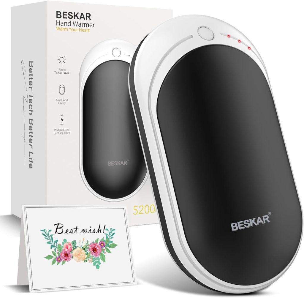Stay Warm Anywhere: Review of the BESKAR Rechargeable Hand Warmer