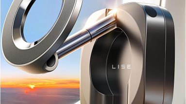 Travel Smart: LISEN Phone Holder - Your Essential Companion for Long Flights and Beach Getaways!