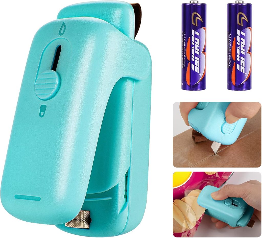 Keep Snacks Fresh: Review of the Kenossion Mini Bag Sealer
