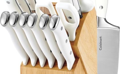 Slice and Dice in Style: Cuisinart's 15-Piece High Carbon Knife Set Review